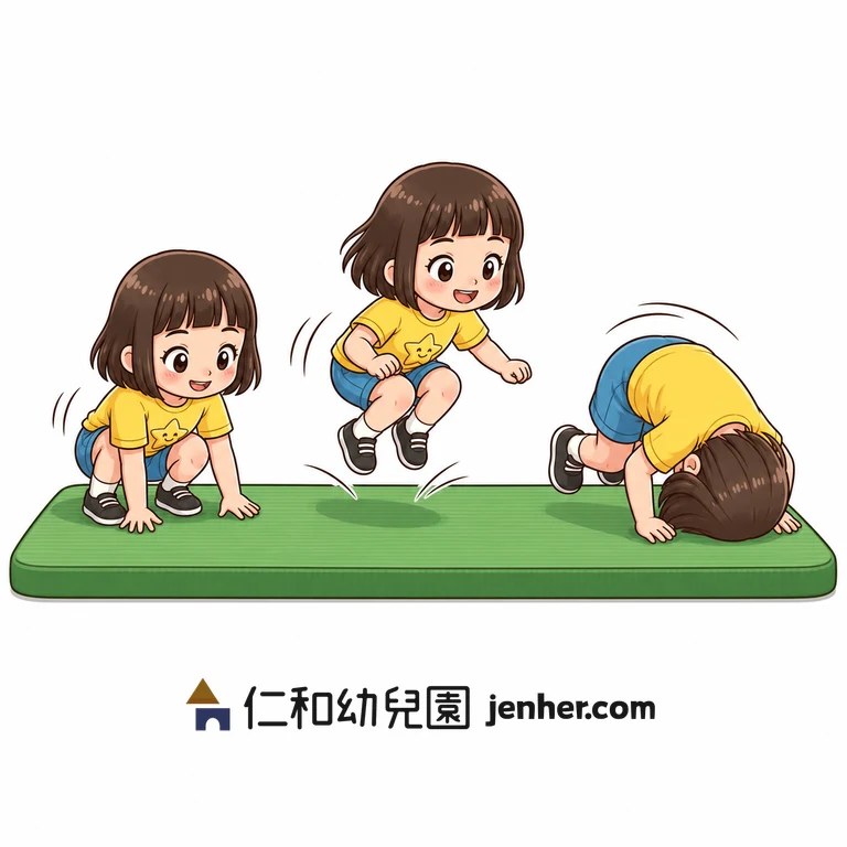 Activity 11-5: Frog Hop Forward Roll